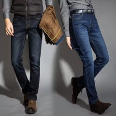 Men Activities Warm Jeans