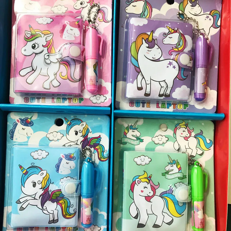 Kawaii Unicorn Set 1 Notebook+1 Ballpoint Pen