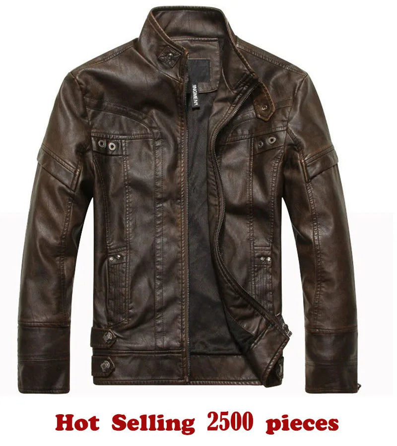 leather coats jacket men's