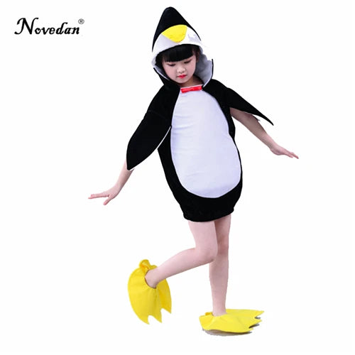 Penguin Animal Halloween Costume For Baby Infant Boys Girls Outfit Fancy Dress