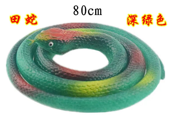 Soft Rubber Toy Snake Safari Garden Props Joke Prank Gift