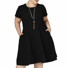 Summer Fat MOM Woman dress