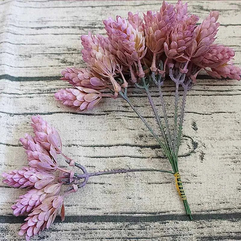 Fake Plastic Flower Pompon