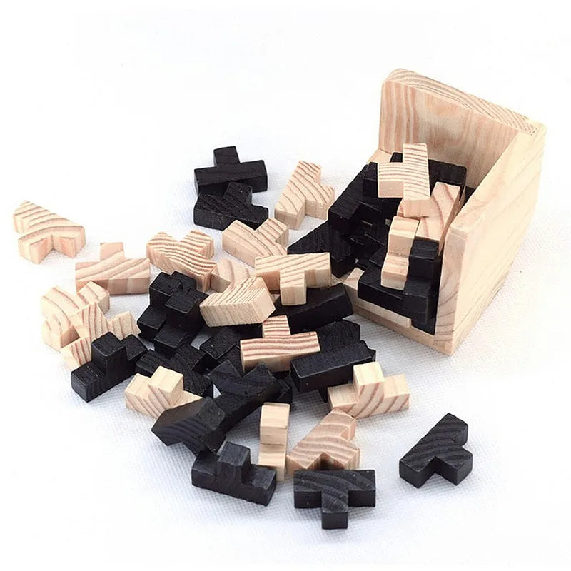 3D Wooden Puzzle Early Learning Educational Toys