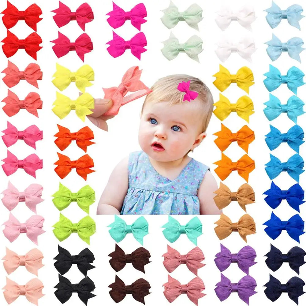 Hair Bows Alligator Clips for Little Girls Infants Toddler