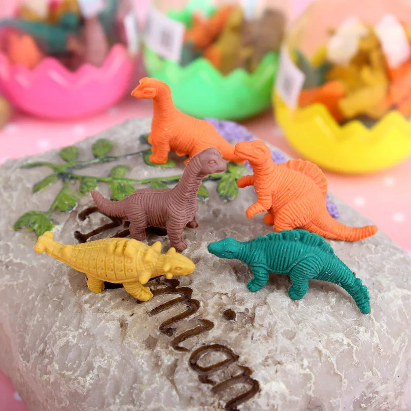 Dinosaur Egg Pencil Rubber Eraser For Kids Gift Korean Stationery