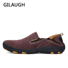 Fashion Sneakers Style Genuine Leather Men Casual Shoes