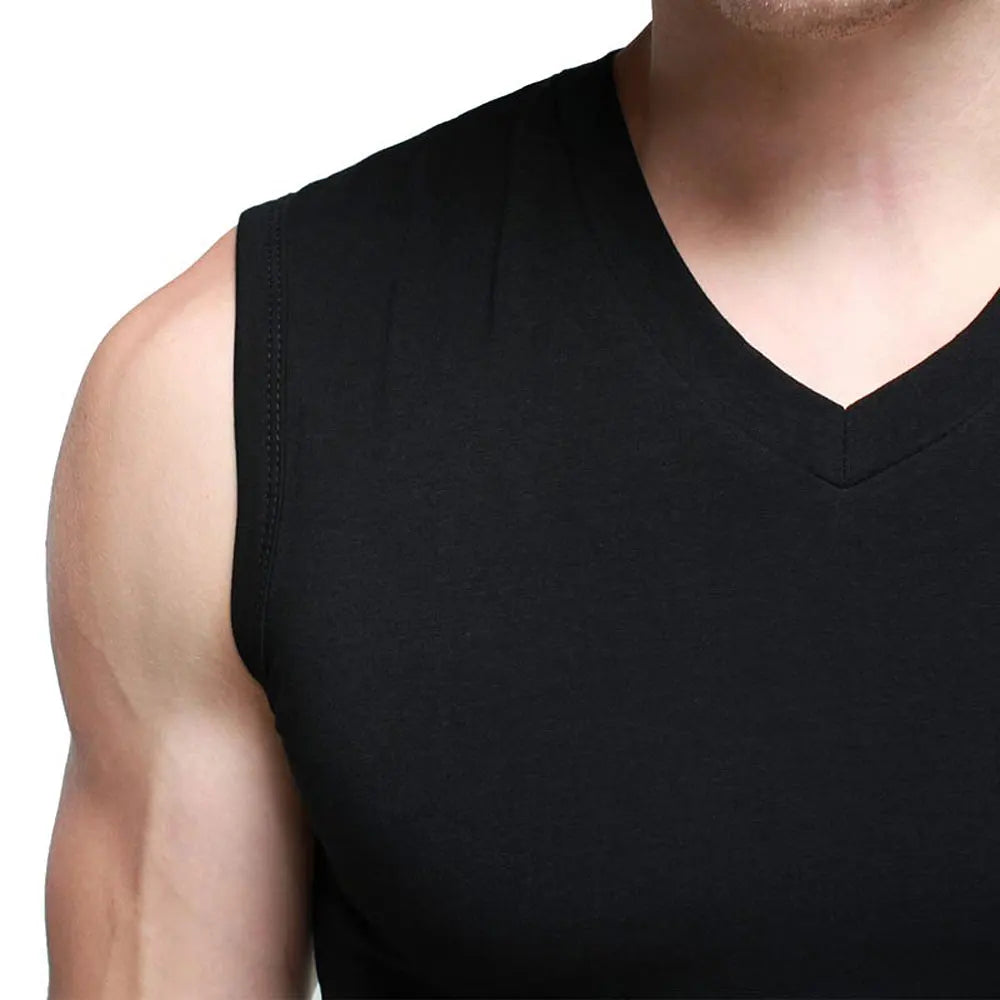 T-Shirts V-Neck Short Sleeve