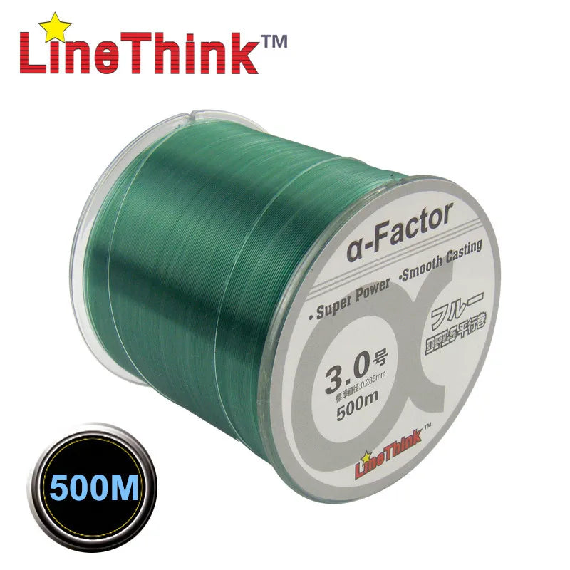 LineThink A-Factor Premium Quality Nylon Monofilament Fishing Line