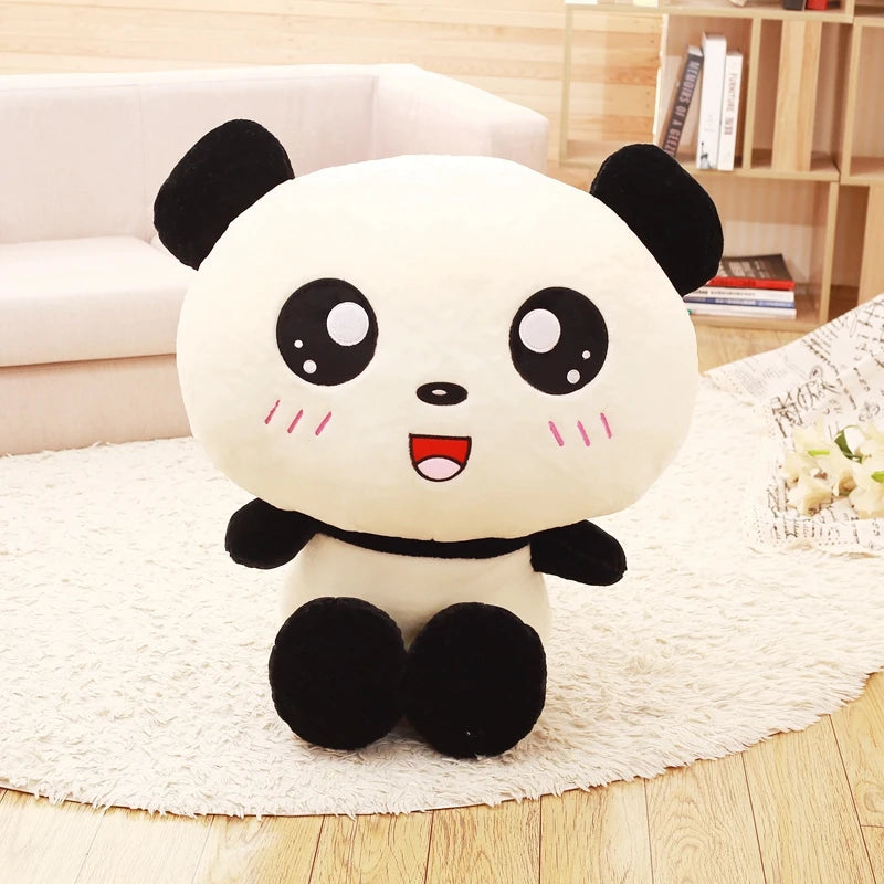 Super Kawaii Big Head Panda Plush Toy