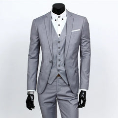 Men Suit Jacket Formal Dress