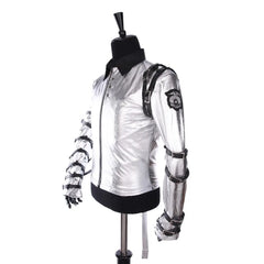 Silver Bodysuit Jacket