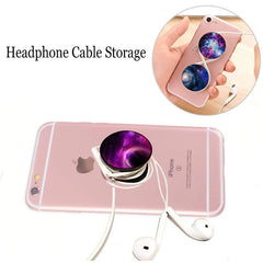 Universal Round Phone Socket Grip For Girls Folding Phone Holder