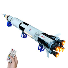 Kyglaring Led Lighting Set DIY Toys for Ideas 21309 Apollo Saturn V Building Blocks(Not Included Building Blocks)