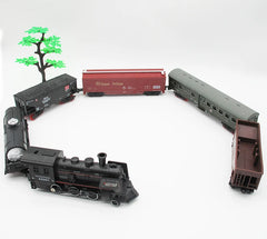 Train Track Cargo Car Carriage Wagons Models Gauge Accessories DIY Toy Classic Electric Trains