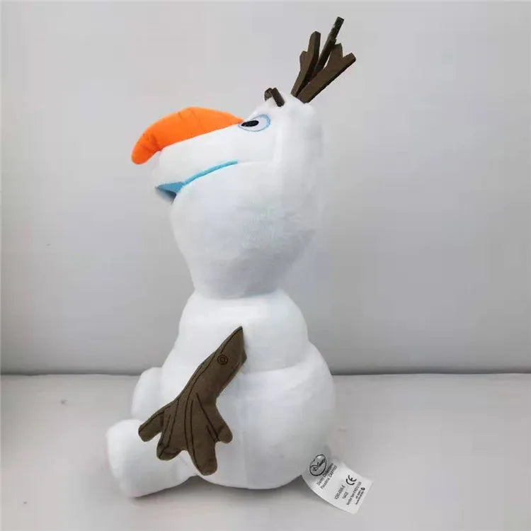 Olaf Plush Toy Cute Snowman Cartoon Doll Princess Elsa Anna Plush Toy Soft Stuffed