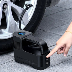 Air Compressor Tire Iator - Electric Auto Pump 12V DC Portable Air Compressor Pump Digital Tire Iator Car Tire Pump