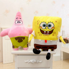 Soft Plush Animal Sponge Starfish Plush Stuffed Toy Kawaii Cartoon Doll Cotton Pad Birthday Xmas Gifts