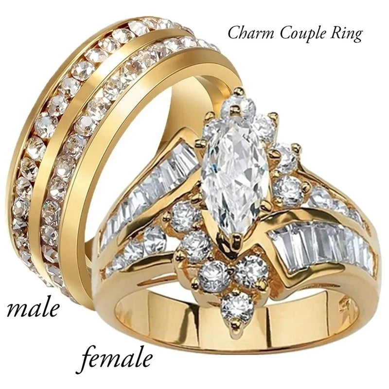 Stainless Steel Ring Fashion Jewelry For Lovers