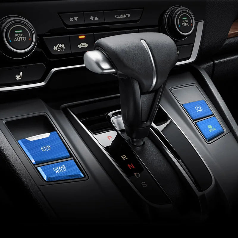 In-car gear button patchCentral control gear decoration stickers