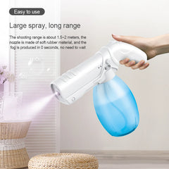 800ml Wireless Nano Steam Atomizer Fogger Disinfection Water Sprayer Machine Home Garden Steam Spray Guns Humidifier