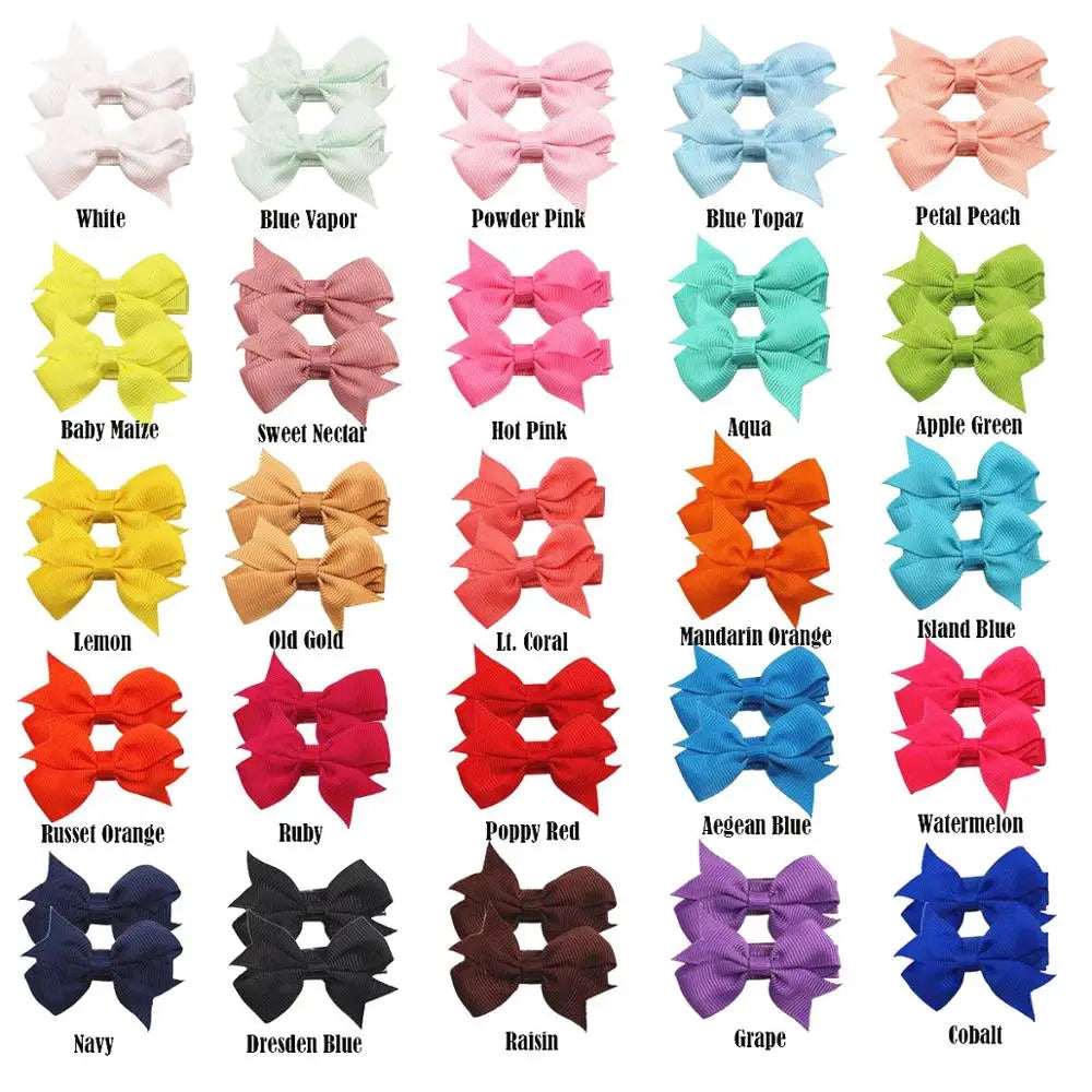 Hair Bows Alligator Clips for Little Girls Infants Toddler