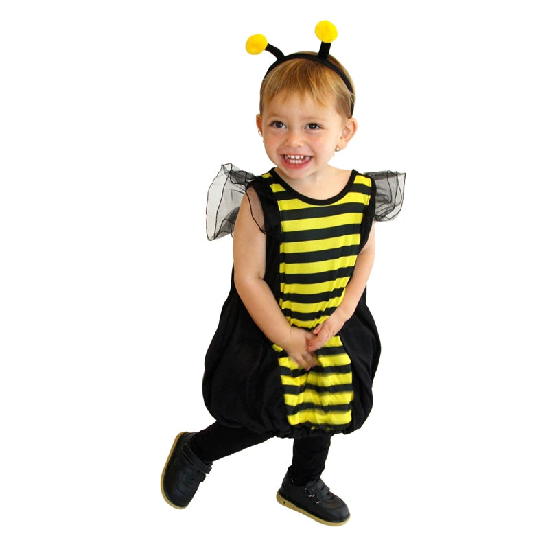 1-4T Infant Toddler Lovely Insect Bumble Honey Bee Costume for Baby Girls Boys Halloween Costumes