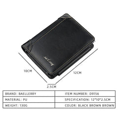 New PU Leather Men Wallets