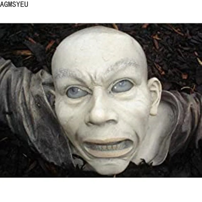 Halloween Horror Crawler Resin Crafts Garden Decoration Swamp Zombie Outdoor Garden Statue Decoration