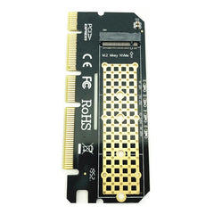 M.2 NVME PCIE to M2 Adapter LED NVME SSD M2 PCIE x16 Expansion Card Computer Adapter Interface M.2 NVMe SSD To PCIE M.2 Adapter