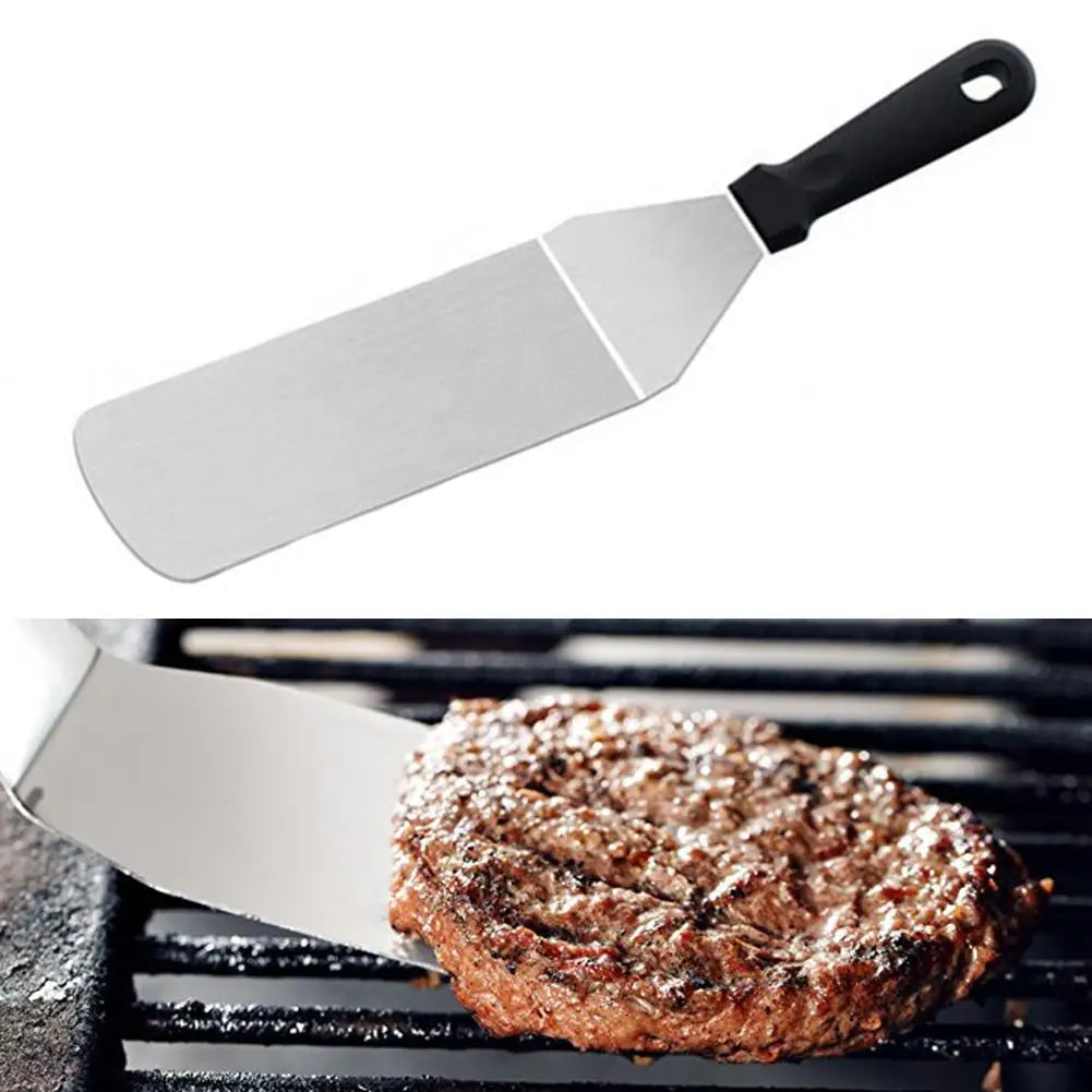 Stainless Steel Steak Fried Shovel Leaky Spatula Pizza Peel