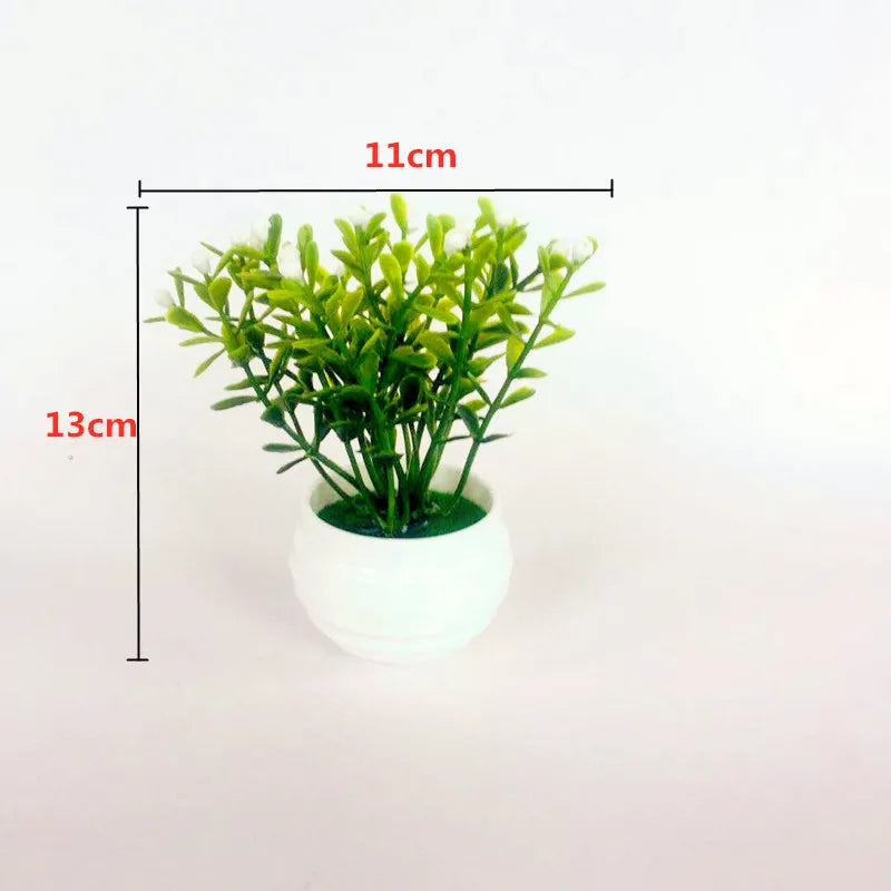 Mini Artificial Aloe Plants Bonsai Small Simulated Tree Pot Plants Fake Flowers Office Table Potted Ornaments Home Garden Decor