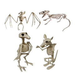 Halloween Animal Skeleton Bones, Horror Ornaments, Creepy Decoration