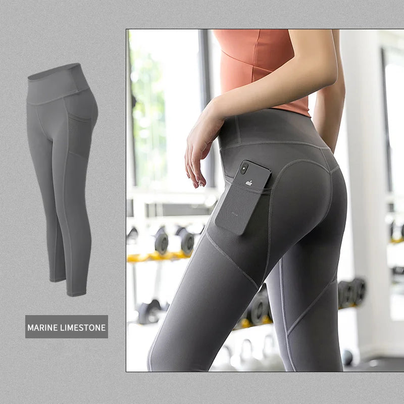 Women's Seamless Fitness Leggings Female High Waist Running Sports Leggings Sportswear Gym Yoga Sport Pants clothing