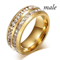 Stainless Steel Ring Fashion Jewelry For Lovers