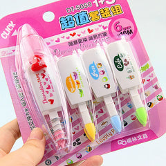 Correction Tapes Refill set Lovely Decoration Click Corrective Tape