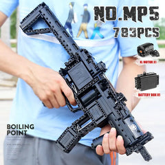 MOULD KING Creative  Desert Eagle Pistol Weapon SWAT Gun 98K MP5 Building Blocks Bricks