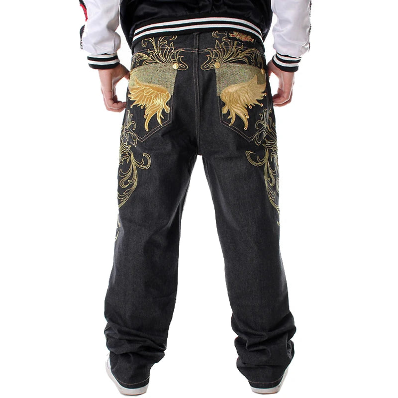 Mens Jeans Top Limited Loose Hip Hop Jeans