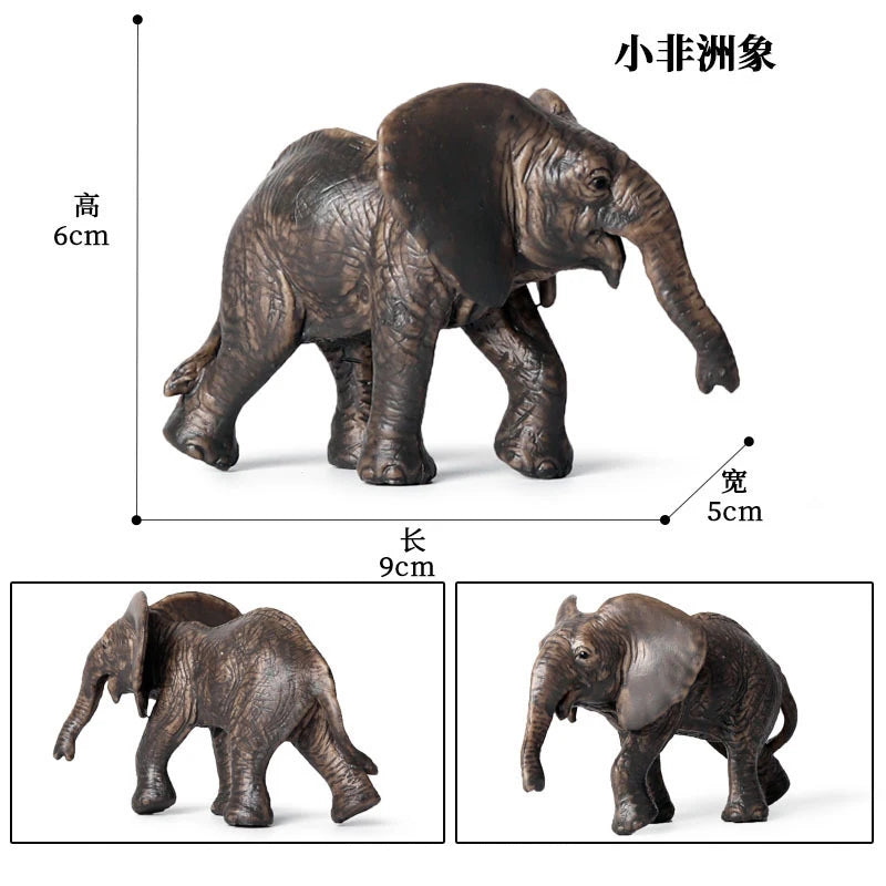 Mammoth Figure Elephant Wild Animal Simulation Toys