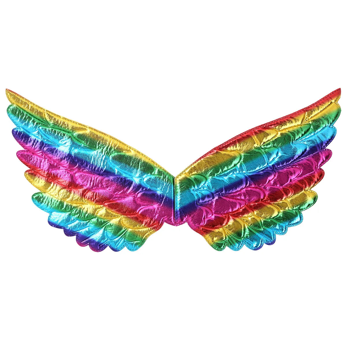 Kids Children Halloween Cosplay Angels Costume Lightweight Angel Wings Masquerade Party Stage Performance Fancy Dress Photo Prop