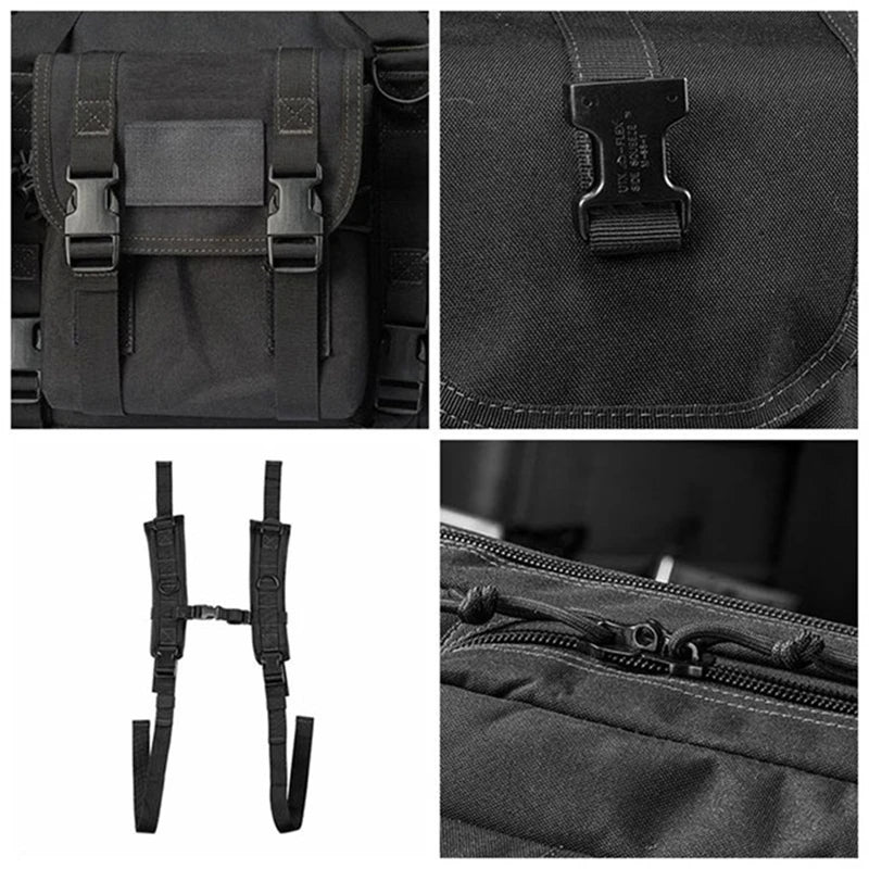 47" 51"  Military Tactical Bags Hunting Sport Rifle Gun Weapon Case 600D Oxford Functional Backpack for Men Shooting Accessories