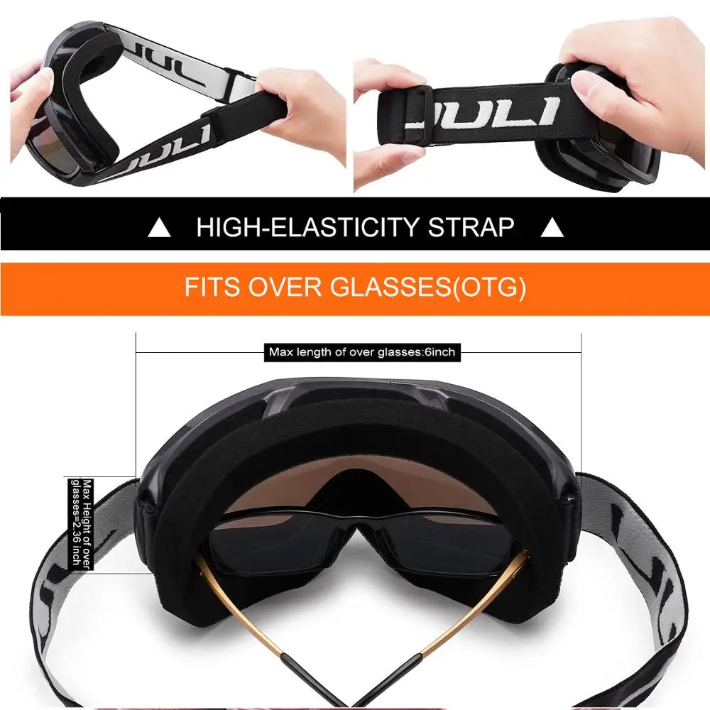 Anti-fog UV400 Ski Glasses Skiing Men Women Snow Goggles