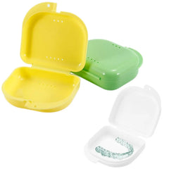 New Dental Appliance Supplies Tray Health Care Braces Case Mouth Guard Container Denture Storage Box Oral Hygiene