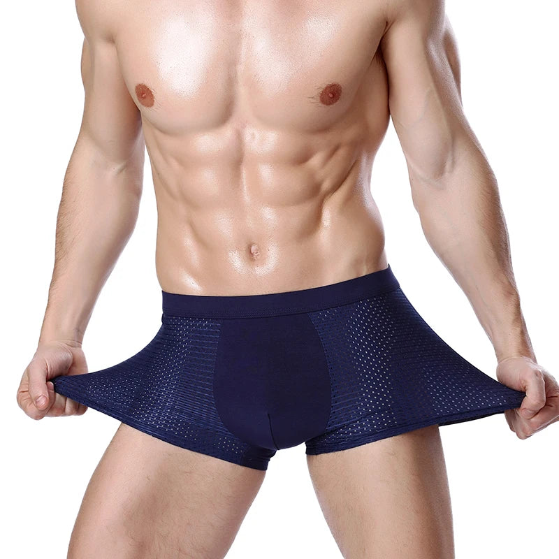 Men's Boxer Pantie Underpant plus size XXXXL large size shorts breathable underwear