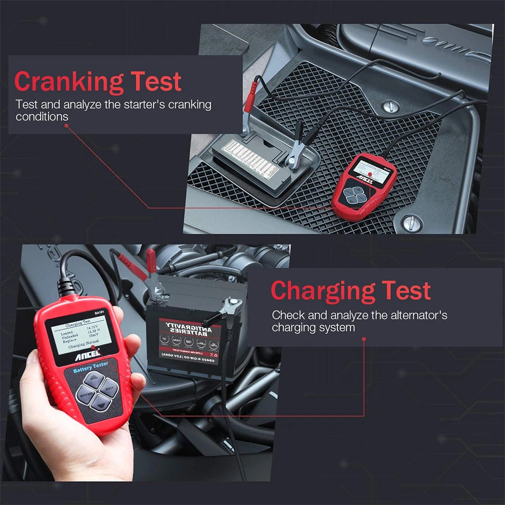 Digital Analyzer Tester Tools Battery Load Tester