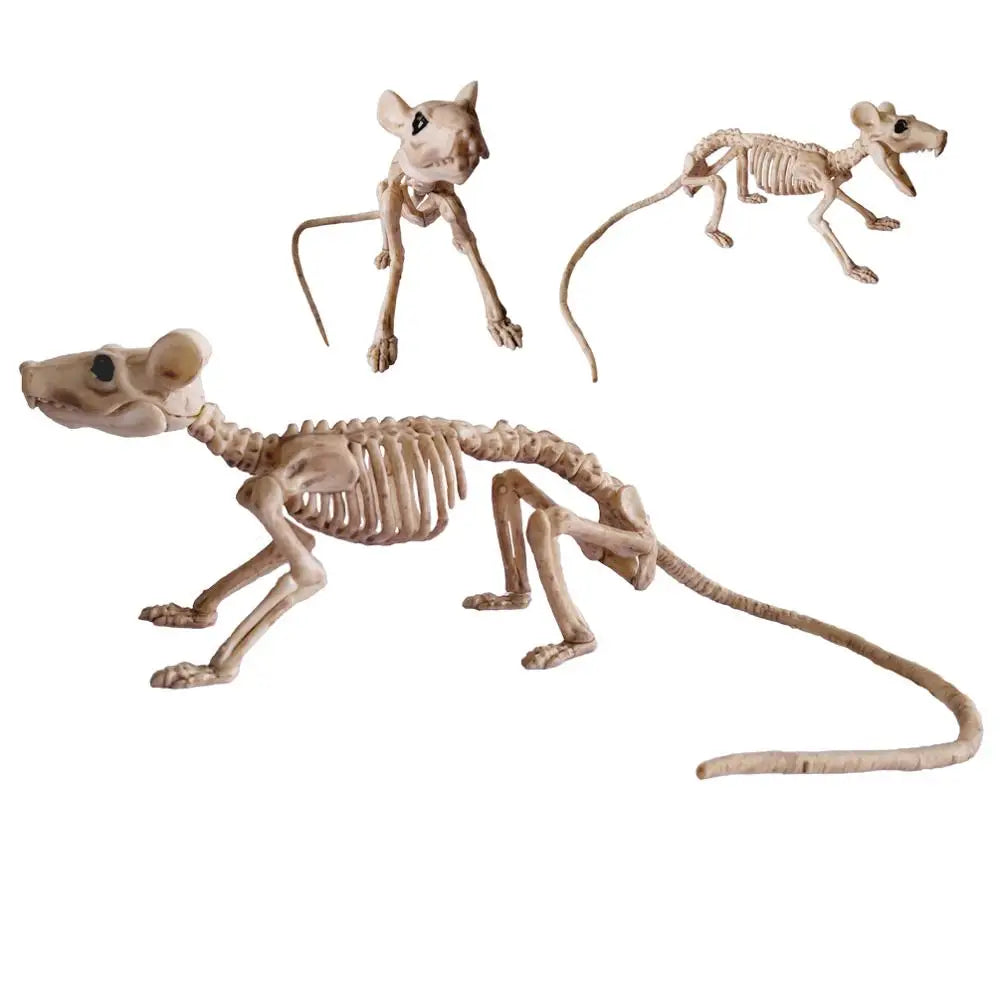 Halloween Animal Skeleton Bones, Horror Ornaments, Creepy Decoration