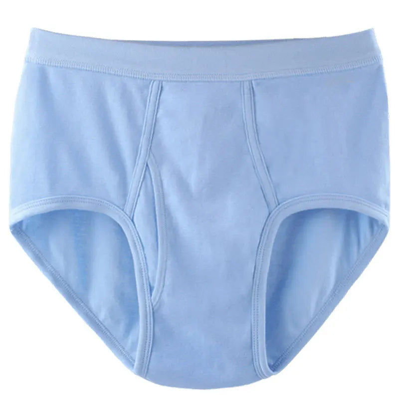 Solid Color Fat Plus Size Men's Underwear