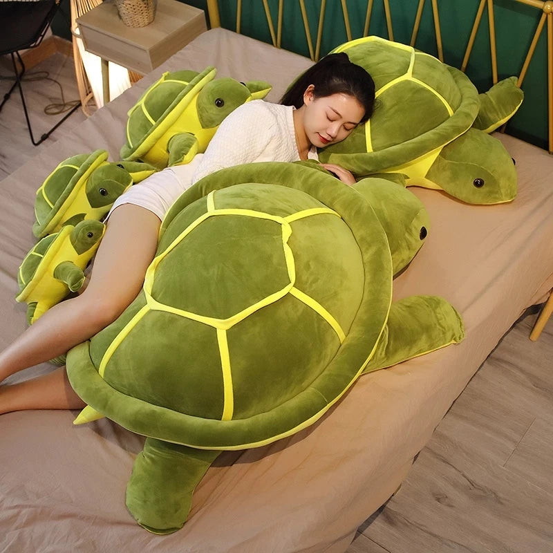 Lovely Tortoise Plush Toy Kawaii Animal Dolls Stuffed Soft Animal Sea Turtle Pillow