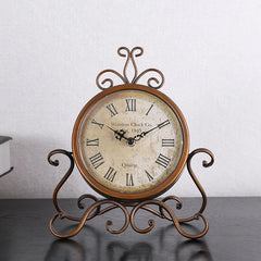 Table Clock Home Bedroom Living Room Office Decor