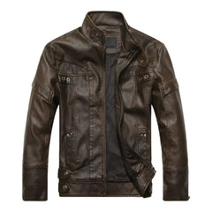 leather coats jacket men's